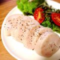 ひまりぼん☆'s cooksnap of when they made レンチンで簡単♪ジューシー鶏ハム.