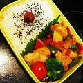 はるちゃん♡0720's cooksnap of when they made お弁当に　ケチャップとポン酢で簡単酢豚風.