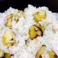 RuruMar's cooksnap of when they made ホクホク！栗おこわ！！.
