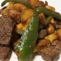 M’s♩'s cooksnap of when they made 簡単牛肉とじゃがいもピーマン炒め.