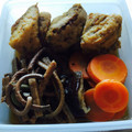 のらしお's cooksnap of when they made ゼンマイと一口がんもの煮物.