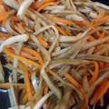 ふぁんたにゃん's cooksnap of when they made 砂糖不使用。さっぱり！きんぴらごぼう.