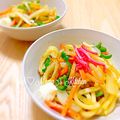 YUH♡ママ's cooksnap of when they made カレー♪焼きうどん.