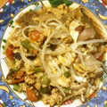 クック8N4RMO☆'s cooksnap of when they made 節約料理☆シンプルもやしの卵とじ炒め.