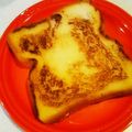 mocodrive's cooksnap of when they made ◇卵なし◇　我が家の母のフレンチトースト.