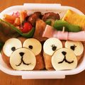 たらりらり's cooksnap of when they made キャラ弁☆ダッフィーとシェリーメイ.
