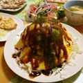 komutatata's cooksnap of when they made 簡単乗せるだけ！オムキャベ　サラダ感覚！.