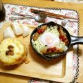 komutatata's cooksnap of when they made スキレットで！簡単キャベツの巣ごもり卵.