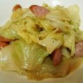 みにす's cooksnap of when they made ごはんがすすむ☆キャベツのマヨソース炒め.