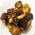 TSitms's cooksnap of when they made さつまいもの胡麻味噌炒め.