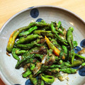 asuuumomo's cooksnap of when they made ししとうの白だし砂糖炒め✩.