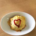 cherry0901's cooksnap of when they made 初めてさんのためのオムライス♡.
