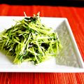 kebeibiko's cooksnap of when they made 豆苗海苔あえ.