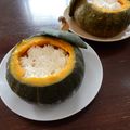 Ｐ子ママ's cooksnap of when they made ハロウィンに♪坊ちゃんかぼちゃのプリン.