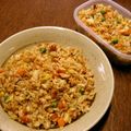 よよっち♪'s cooksnap of when they made 焼き鮭の焦がしバター醤油チャーハン.