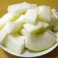 リスのしっぽ's cooksnap of when they made 冬瓜(姫冬瓜、ミニ冬瓜）の簡単な切り方.
