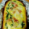 ぱんちゃんママ81's cooksnap of when they made 食パン&トースターDE簡単キッシュ.