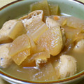 リスのしっぽ's cooksnap of when they made 冬瓜とがんもどきの煮物.