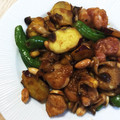 ladyaya928's cooksnap of when they made さつまいもとむき栗で秋炒め.