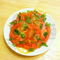 YUZVIO's cooksnap of when they made トマトとシソのさっぱりマリネ.