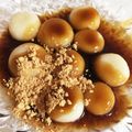 mocomocoママ's cooksnap of when they made ☆もちもちヘルシー豆腐白玉☆.