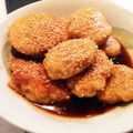 クック4057LP☆'s cooksnap of when they made ヤゲン入り鶏胸肉とお豆腐で甘辛つくね♪.