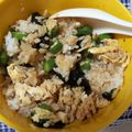 よぴひこ's cooksnap of when they made 簡単☆オクラと海苔の卵のっけ丼.