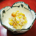 jimm's cooksnap of when they made なめこと菊のおろし和え.