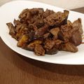 yukinkon♪♭'s cooksnap of when they made ナスと牛肉の甜面醤（テンメンジャン）炒め.