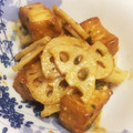 lrc's cooksnap of when they made 甘辛うま！鶏肉、厚揚、れんこんのマヨ炒め.