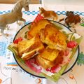 horseland's cooksnap of when they made カフェ風♡我が家のフレンチトースト！.