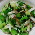 クックLU380F☆'s cooksnap of when they made 大量消費にも！セロリの旨うま炒め煮.