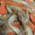 エクストリーマー's cooksnap of when they made 簡単 きんぴらごぼう.