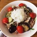なとさち's cooksnap of when they made 簡単料理☆豚と揚げ茄子のハリハリぽん酢焼.
