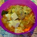 まろん☆'s cooksnap of when they made 余ったギョウザの具で☆食べるスープ.