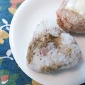  milkchoco's cooksnap of when they made 梅・しそ・とろろ昆布・おにぎり.