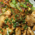 ☆ちはやん☆'s cooksnap of when they made やわらか♪鶏むね肉の甘辛黒ごま焼き.