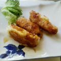 コーヒーたん's cooksnap of when they made ☆お芋の衣を着たソーセージ♪.