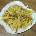 食いしん坊山ガール's cooksnap of when they made じゃがいもとザーサイの炒め物♪.
