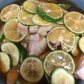 ひなひびももしょう's cooksnap of when they made すだち蕎麦風 鶏胸肉とすだち.