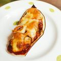 ぱんだ170071's cooksnap of when they made 餃子のチーズ焼き＊ナスボード.