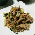 rie0x0's cooksnap of when they made 豚肉とニラネギのポン酢炒め.