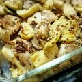 monsamedi's cooksnap of when they made 鶏肉とアーティチョークのオーブン焼き.