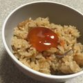 ❀saki✿'s cooksnap of when they made 白米食べ過ぎ注意！卵黄の醤油漬け♡.