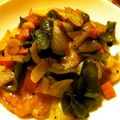 妻の下僕's cooksnap of when they made 鶏むね肉と玉ねぎピーマンのカレー炒め♪♪.