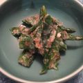 nashio1125's cooksnap of when they made オクラのおかか麹和え.