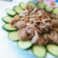 Emm@'s cooksnap of when they made 作り置きの晩御飯♡ゆで豚のゴマ味噌マリネ.