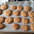 Kiebu's cooksnap of when they made ピーナッツバタークッキー＊甘さ控えめ.