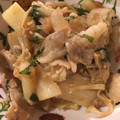 kk01's cooksnap of when they made 豚肉・えのき茸・長芋の梅果肉炒め.