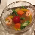 夢みる波平's cooksnap of when they made コンソメゼリーと野菜の冷たいスープ仕立て.